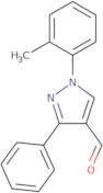 1-(2-Methylphenyl)-3-phenyl-1H-pyrazole-4-carbaldehyde