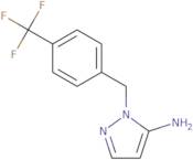 1-{[4-(Trifluoromethyl)phenyl]methyl}-1H-pyrazol-5-amine