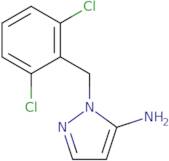 1-[(2,6-Dichlorophenyl)methyl]-1H-pyrazol-5-amine