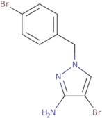 4-Bromo-1-[(4-bromophenyl)methyl]-1H-pyrazol-3-amine