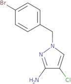 1-[(4-Bromophenyl)methyl]-4-chloro-1H-pyrazol-3-amine