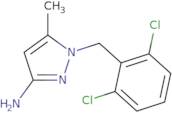 1-[(2,6-Dichlorophenyl)methyl]-5-methyl-1H-pyrazol-3-amine