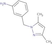 3-[(3,5-Dimethyl-1H-pyrazol-1-yl)methyl]aniline