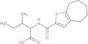 (2S,3S)-2-{4H,5H,6H,7H,8H-Cyclohepta[b]thiophen-2-ylformamido}-3-methylpentanoic acid