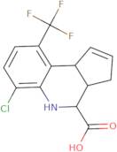 (3aR,4S,9bS)-6-Chloro-9-(trifluoromethyl)-3a,4,5,9b-tetrahydro-3H-cyclopenta[C]quinoline-4-carboxy…