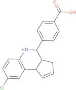 4-[(3aR,4S,9bS)-8-Chloro-3a,4,5,9b-tetrahydro-3H-cyclopenta[C]quinolin-4-yl]benzoic acid