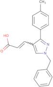 (2E)-3-[1-Benzyl-3-(4-methylphenyl)-1H-pyrazol-4-yl]prop-2-enoic acid