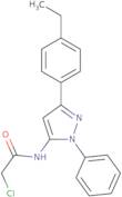 2-Chloro-N-[3-(4-ethylphenyl)-1-phenyl-1H-pyrazol-5-yl]acetamide