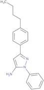 3-(4-Butylphenyl)-1-phenyl-1H-pyrazol-5-amine