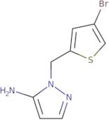 1-[(4-Bromothiophen-2-yl)methyl]-1H-pyrazol-5-amine