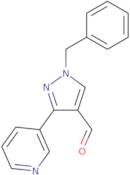 1-Benzyl-3-(pyridin-3-yl)-1H-pyrazole-4-carbaldehyde