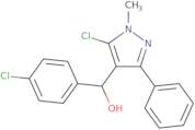 (5-Chloro-1-methyl-3-phenyl-1H-pyrazol-4-yl)(4-chlorophenyl)methanol