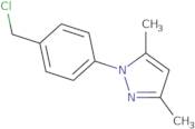 1-[4-(Chloromethyl)phenyl]-3,5-dimethyl-1H-pyrazole