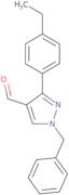 1-Benzyl-3-(4-ethylphenyl)-1H-pyrazole-4-carbaldehyde