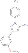 3-(3-Methoxyphenyl)-1-(4-methylphenyl)-1H-pyrazol-5-amine