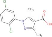 1-(2,5-Dichlorophenyl)-3,5-dimethyl-1H-pyrazole-4-carboxylic acid