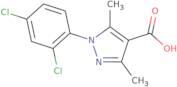 1-(2,4-Dichlorophenyl)-3,5-dimethyl-1H-pyrazole-4-carboxylic acid