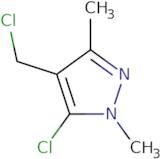 5-Chloro-4-(chloromethyl)-1,3-dimethyl-1H-pyrazole