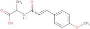 2-[3-(4-Methoxyphenyl)prop-2-enoylamino]propanoic acid