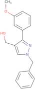 [1-Benzyl-3-(3-methoxyphenyl)-1H-pyrazol-4-yl]methanol