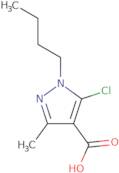 1-Butyl-5-chloro-3-methyl-1H-pyrazole-4-carboxylic acid