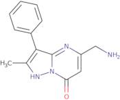 5-(Aminomethyl)-2-methyl-3-phenylpyrazolo-[1,5-a]pyrimidin-7(4H)-one