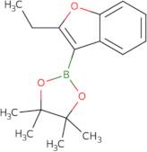 2-(2-Ethylbenzofuran-3-yl)-4,4,5,5-tetramethyl-1,3,2-dioxaborolane