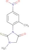 1-Methyl-3-(2-methyl-4-nitrophenyl)-2-thioxoimidazolidin-4-one