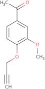 1-(3-Methoxy-4-(prop-2-yn-1-yloxy)phenyl)ethanone