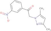 2-(3,5-Dimethyl-1H-pyrazol-1-yl)-1-(3-nitrophenyl)ethan-1-one