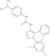 N-(4-Isopropylphenyl)-N'-[5-phenyl-1-(2,4,6-trichlorophenyl)-1H-pyrazol-4-yl]urea