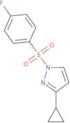 3-Cyclopropyl-1-(4-fluorobenzenesulfonyl)-1H-pyrazole