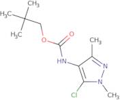 Neopentyl N-(5-chloro-1,3-dimethyl-1H-pyrazol-4-yl)carbamate