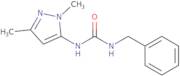 1-Benzyl-3-(1,3-dimethyl-1H-pyrazol-5-yl)urea