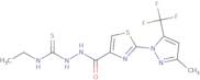 N-Ethyl-2-({2-[3-methyl-5-(trifluoromethyl)-1H-pyrazol-1-yl]-1,3-thiazol-4-yl}carbonyl)-1-hydrazin…