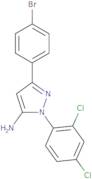 3-(4-Bromophenyl)-1-(2,4-dichlorophenyl)-1H-pyrazol-5-amine