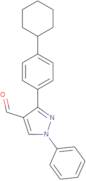 3-(4-Cyclohexylphenyl)-1-phenyl-1H-pyrazole-4-carbaldehyde