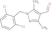 1-[(2,6-Dichlorophenyl)methyl]-3,5-dimethyl-1H-pyrazole-4-carbaldehyde