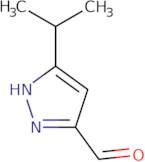 3-(Propan-2-yl)-1H-pyrazole-5-carbaldehyde