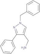 (1-Benzyl-3-phenyl-1H-pyrazol-4-yl)methanamine