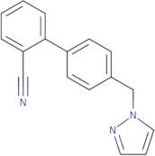 2-[4-(1H-Pyrazol-1-ylmethyl)phenyl]benzonitrile