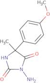 3-Amino-5-(4-methoxyphenyl)-5-methylimidazolidine-2,4-dione