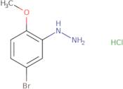 (5-Bromo-2-methoxyphenyl)hydrazine hydrochloride