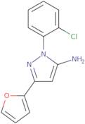 1-(2-Chlorophenyl)-3-(2-furyl)-1H-pyrazol-5-amine