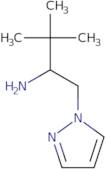 3,3-Dimethyl-1-(1H-pyrazol-1-yl)butan-2-amine