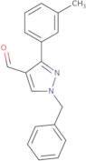 1-Benzyl-3-(3-methylphenyl)-1H-pyrazole-4-carbaldehyde