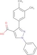 3-(3,4-Dimethylphenyl)-1-phenyl-1H-pyrazole-4-carboxylic acid