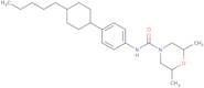 2,6-Dimethyl-N-[4-(4-pentylcyclohexyl)phenyl]-4-morpholinecarboxamide