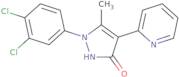 1-(3,4-Dichlorophenyl)-5-methyl-4-(pyridin-2-yl)-1H-pyrazol-3-ol