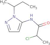 N-[1-(Butan-2-yl)-1H-pyrazol-5-yl]-2-chloropropanamide